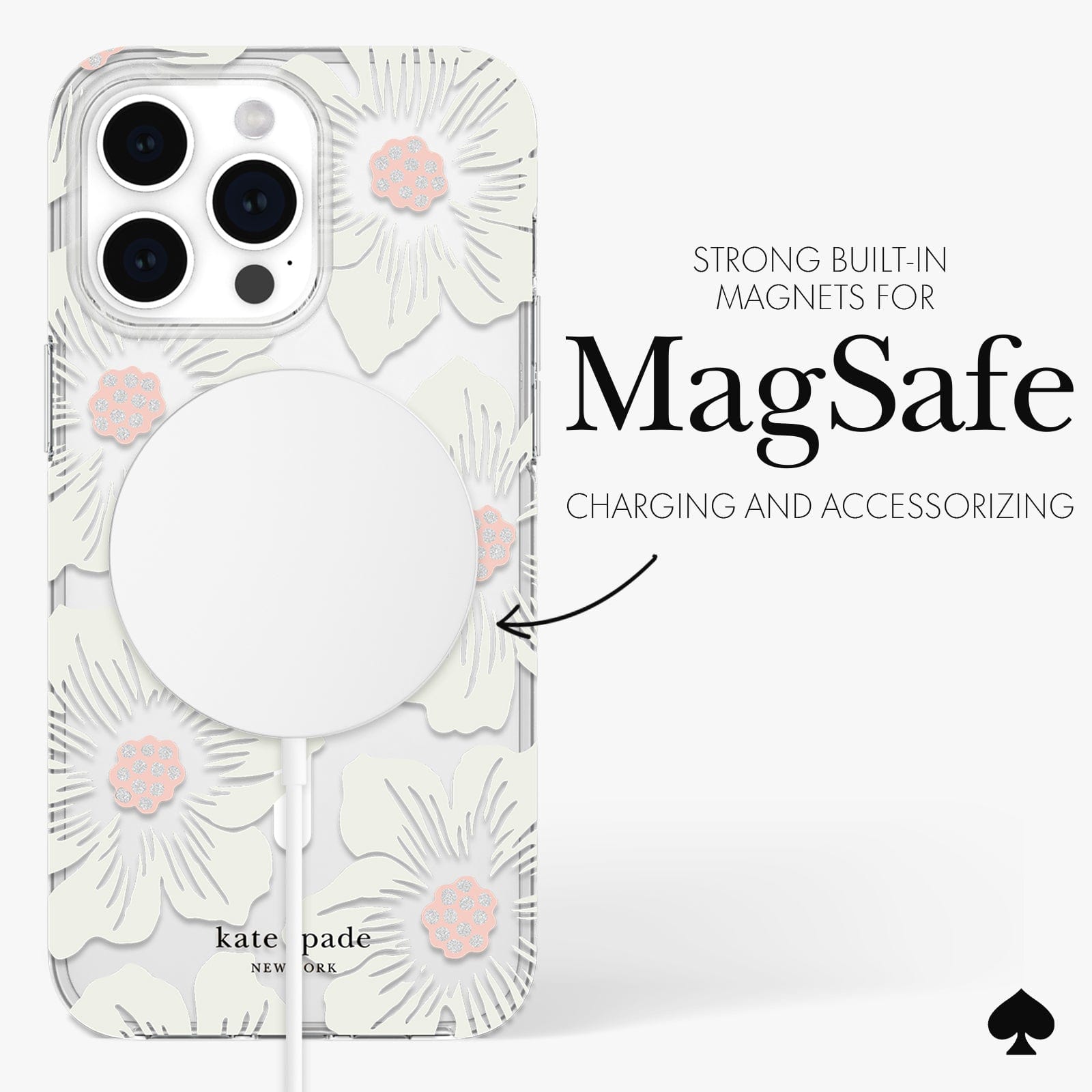 【Heinz X kate spade】コラボ★グリッターiPhone15Pro Heinz X Kate Spade New York Glitter I Phone 15 Pro Case