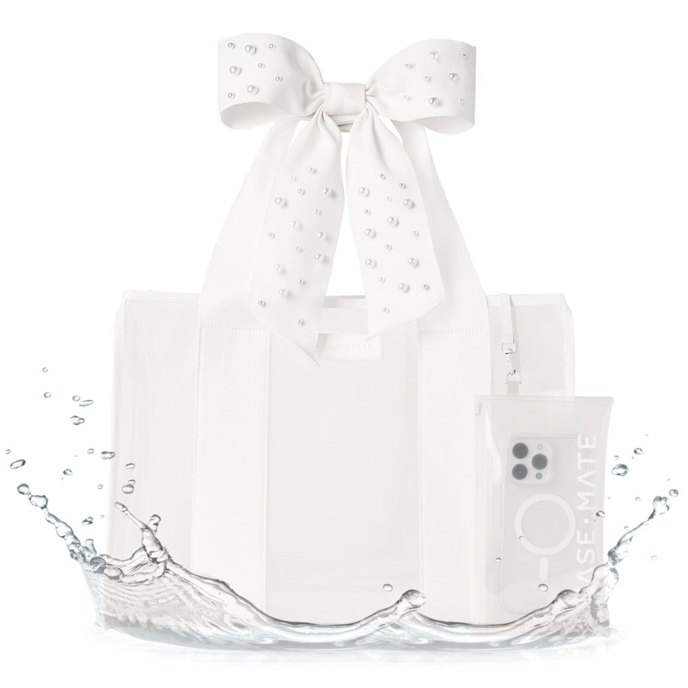 Case Mate Jelly Tote Bag - Ballet Pink Bow
