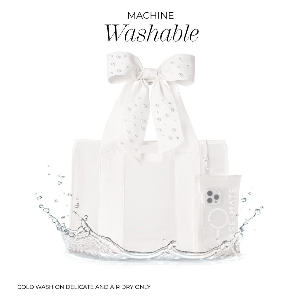#color_ivory pearl bow