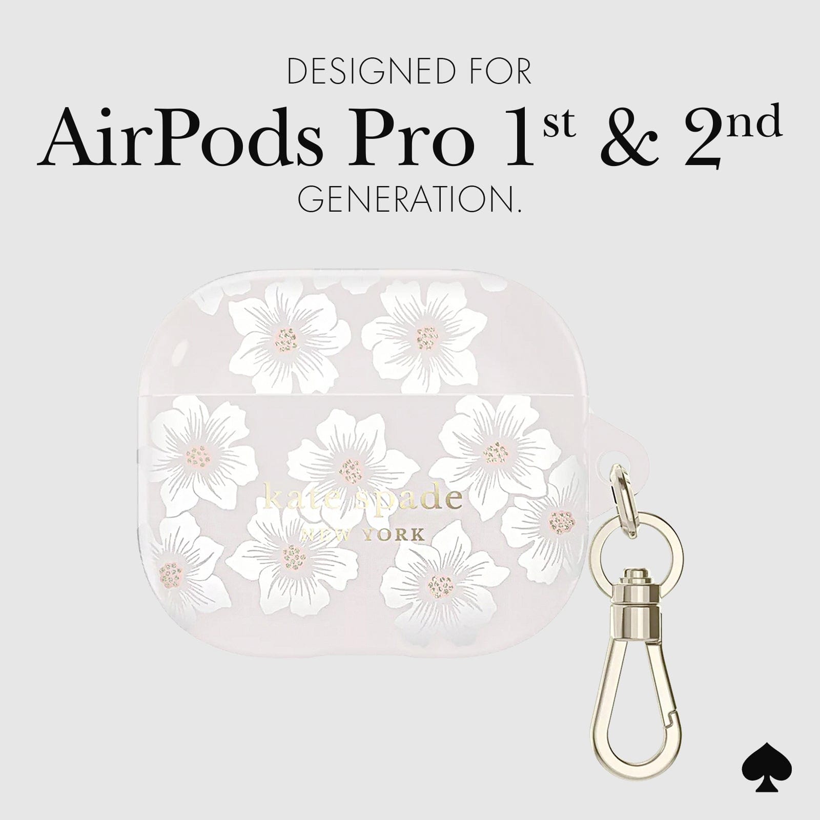 DESIGNED FOR AIRPODS PRO 1ST AND 2ND GEN