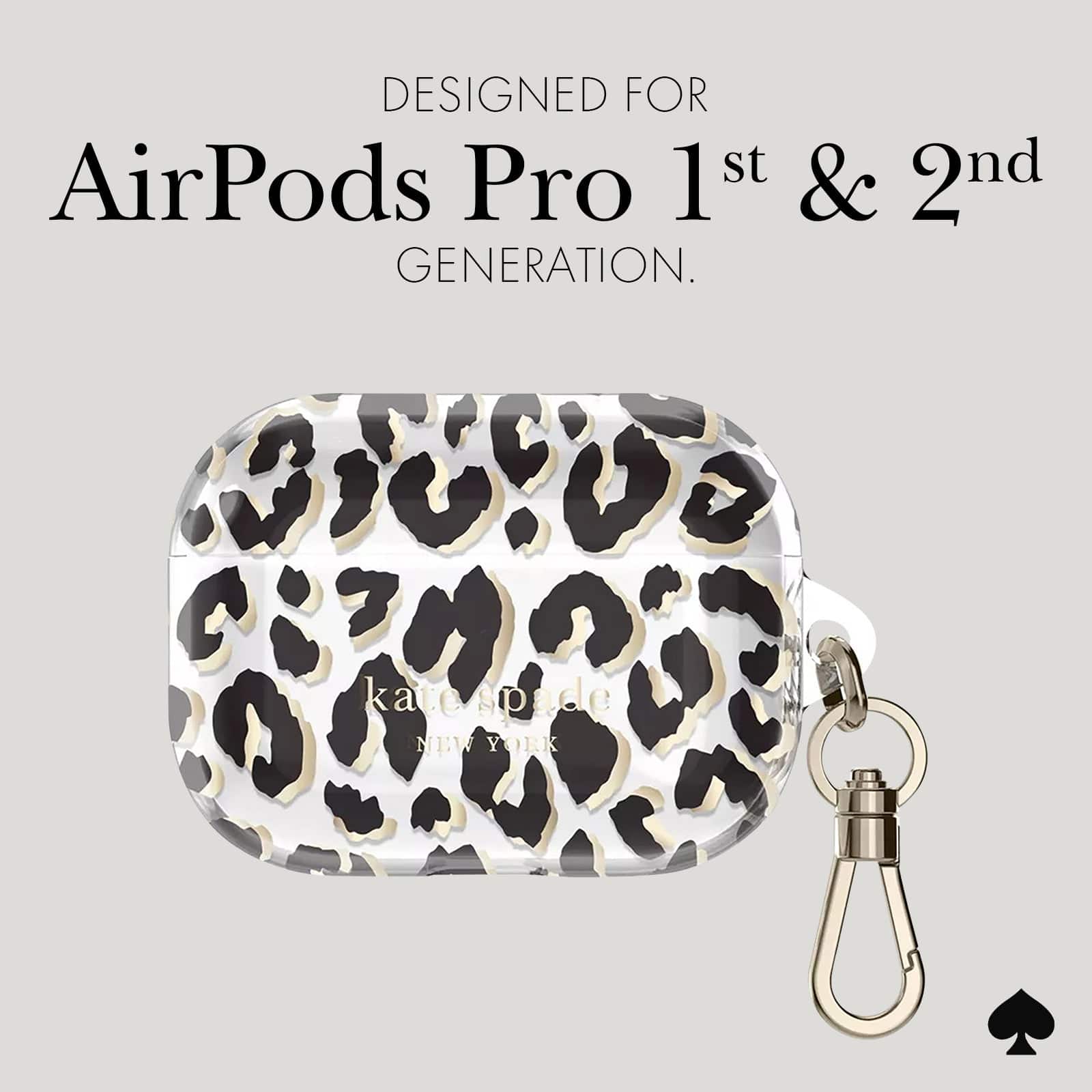 DESIGNED FOR AIRPODS PRO 1ST AND 2ND GENERATION