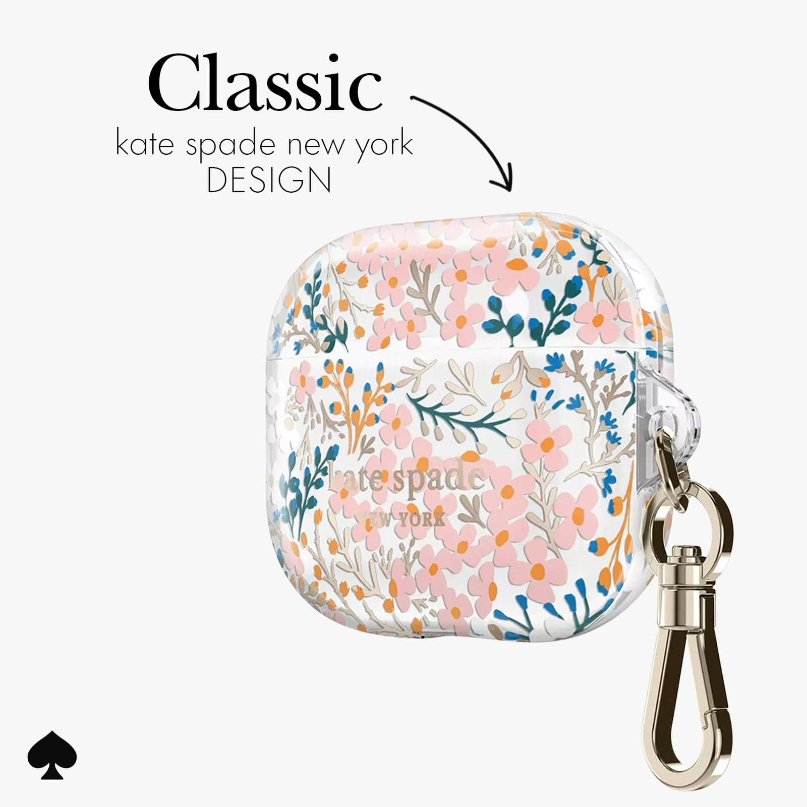 kate spade new york Multi Floral Rose - AirPods 3rd Gen