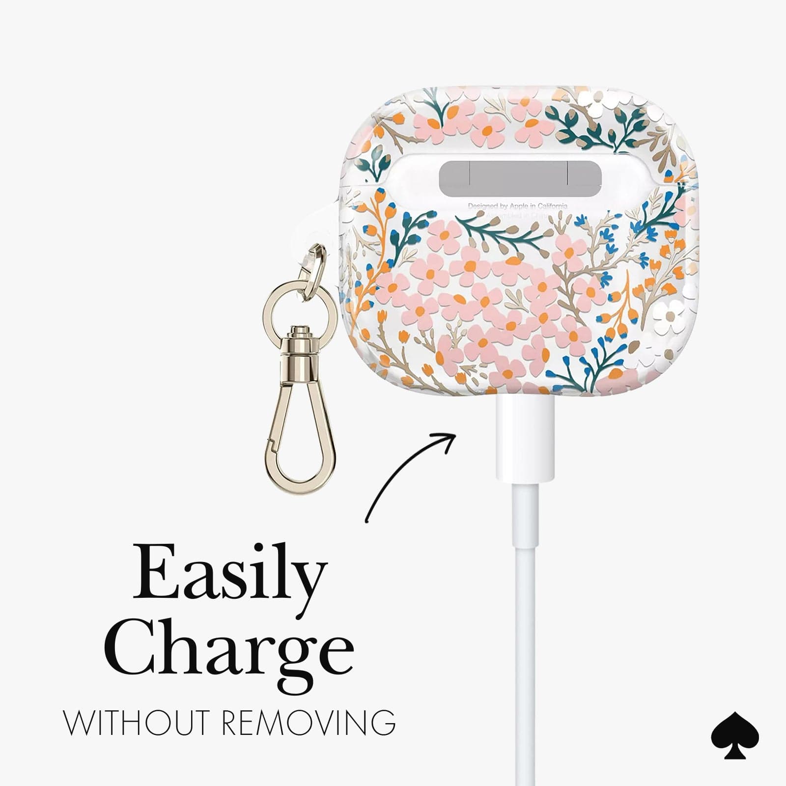 【kate spade】AirPods 第3世代 ケース マルチフローラル 花柄 Amazon.com: Kate Spade Protective Case for Apple AirPods