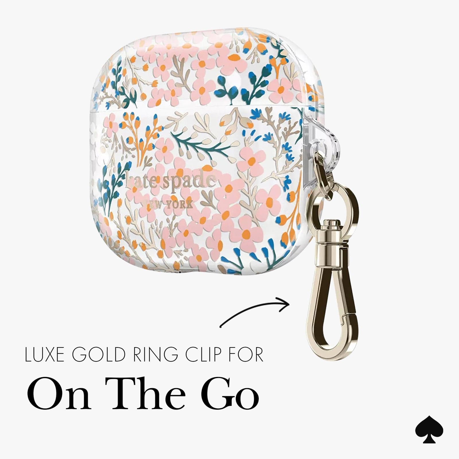 LUXE GOLD RING CLIP FOR ON THE GO