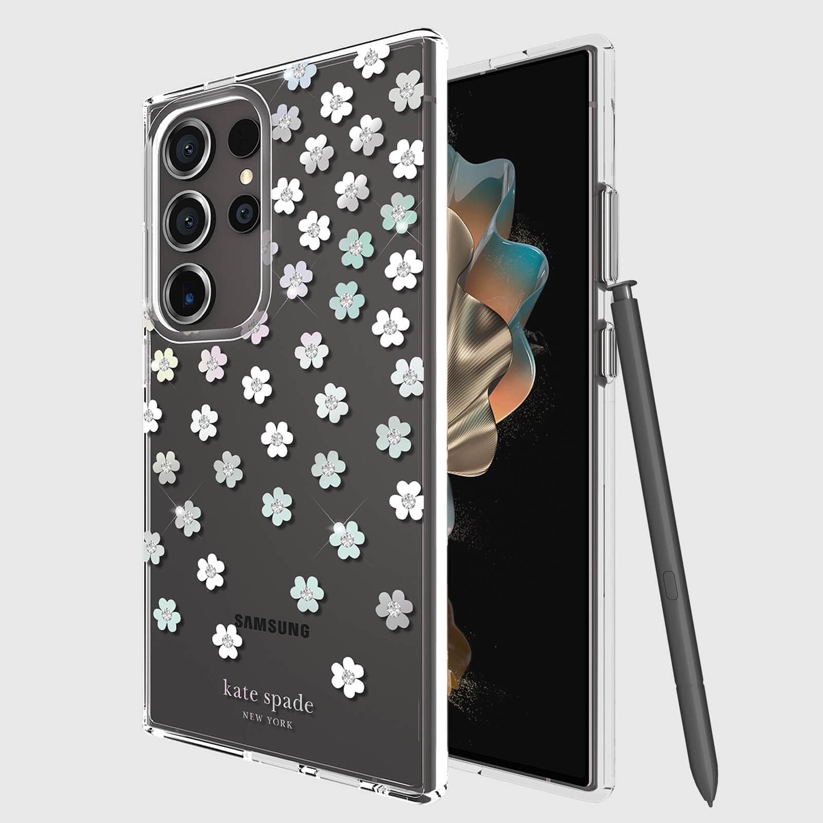 Kate Spade Flowers Galaxt S24 Ultra Case: Stylish Protection