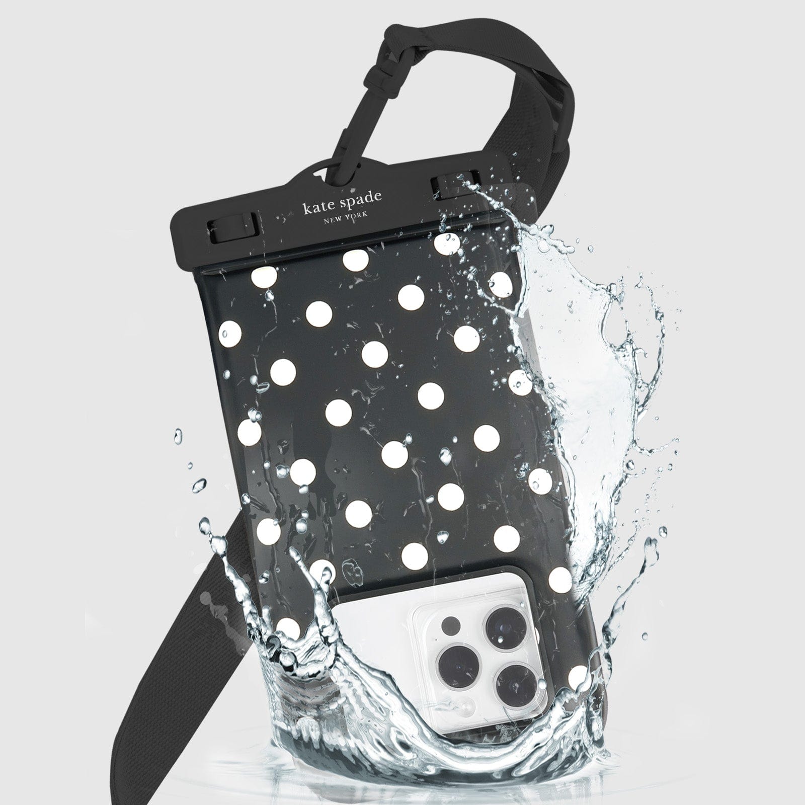 kate spade new york Picture Dot Waterproof Floating Pouch