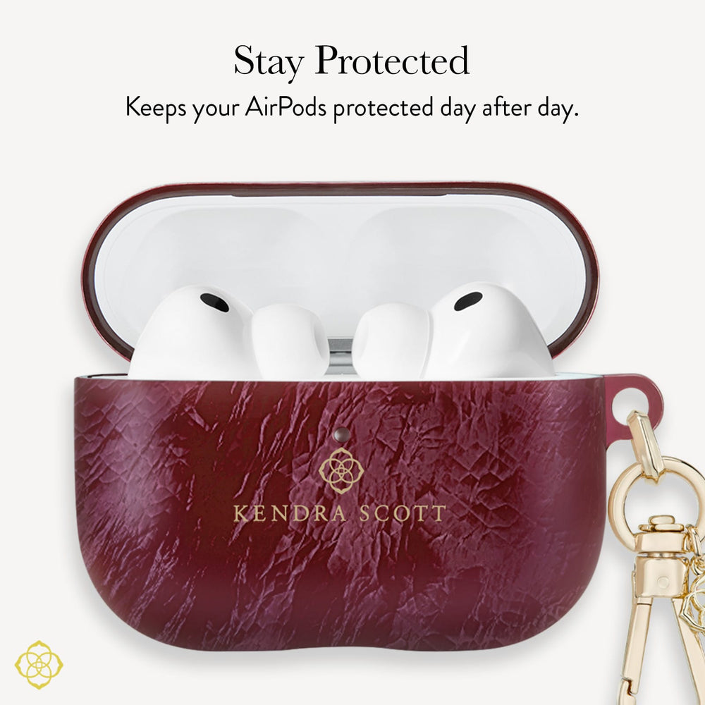 Kendra Scott Cherry Lacquer Pearl - AirPods Pro 3