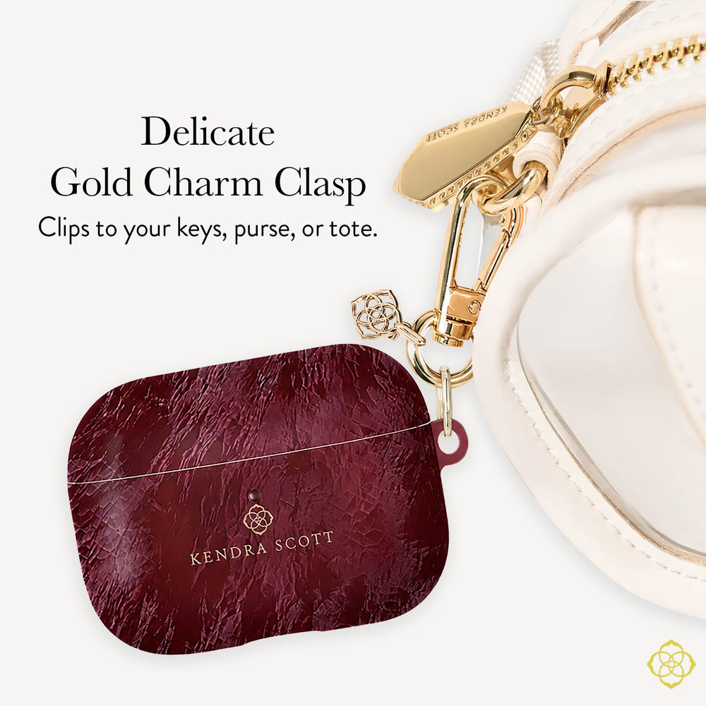 Kendra Scott Cherry Lacquer Pearl - AirPods Pro 3