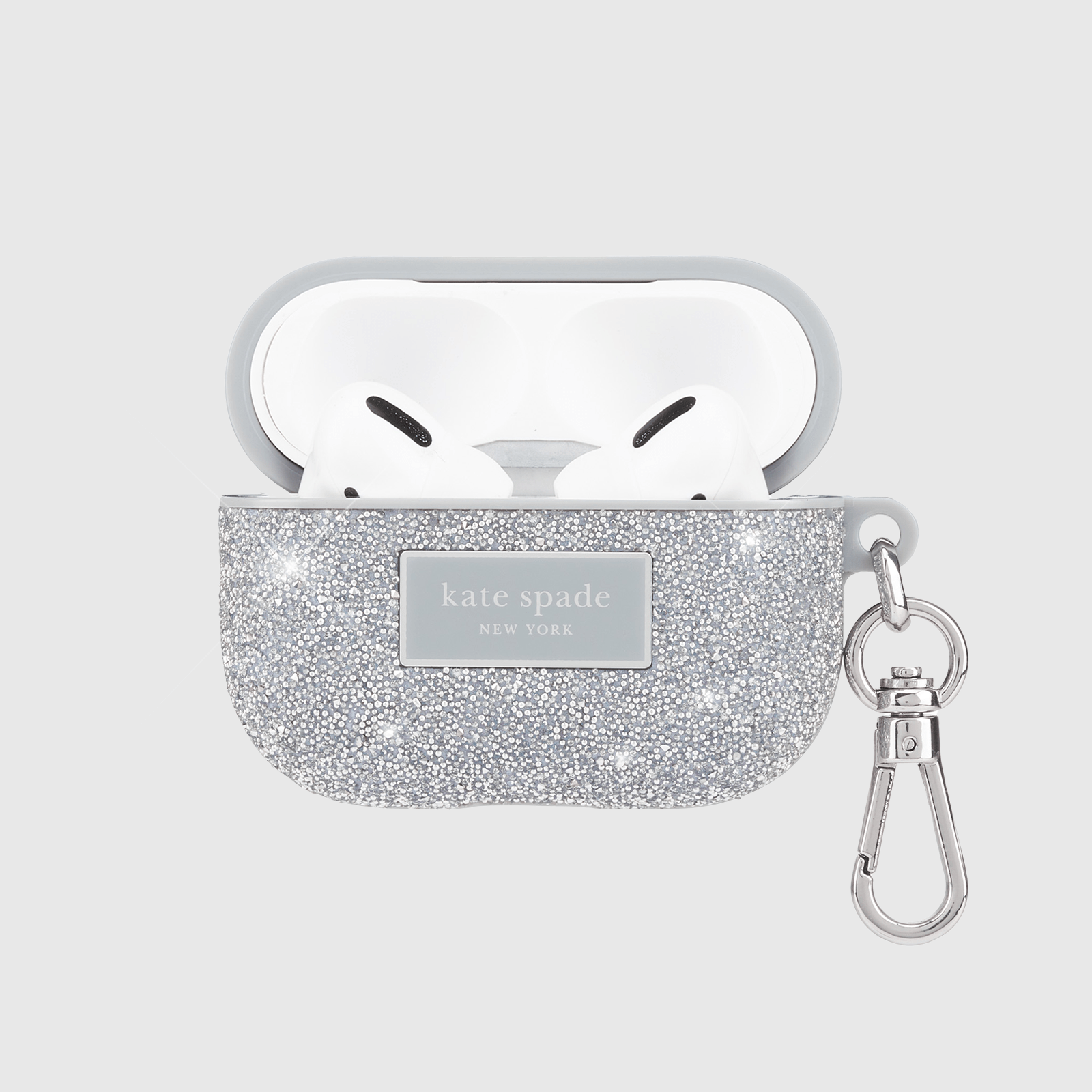 kate spade new york Crystal Pavé Silver - AirPods Pro 1 & 2