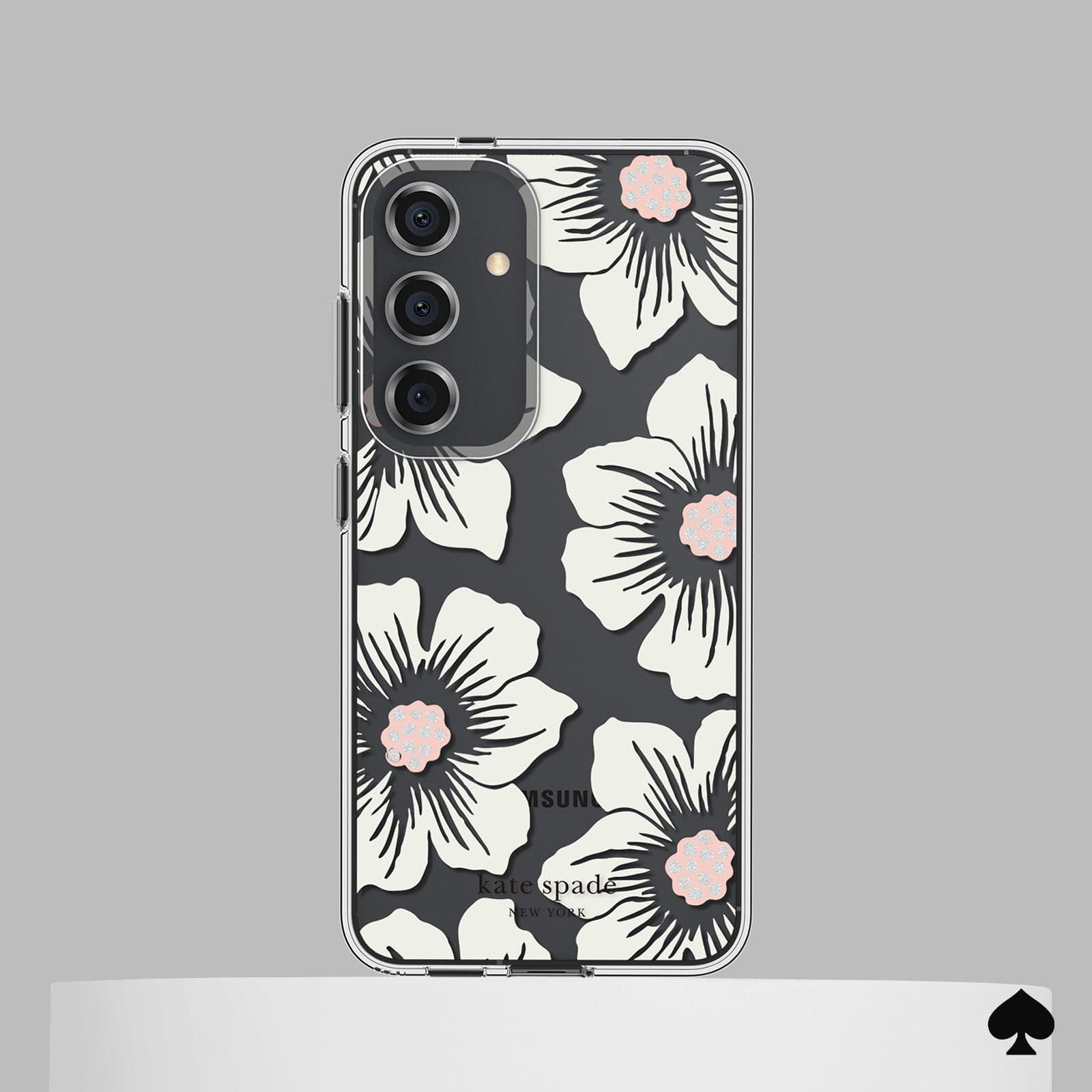 可憐な花柄デザイン★Kate Spade★サムソン GALAXY S25/Ultra kate spade new york Flowerbed Blue - Galaxy S25 Ultra