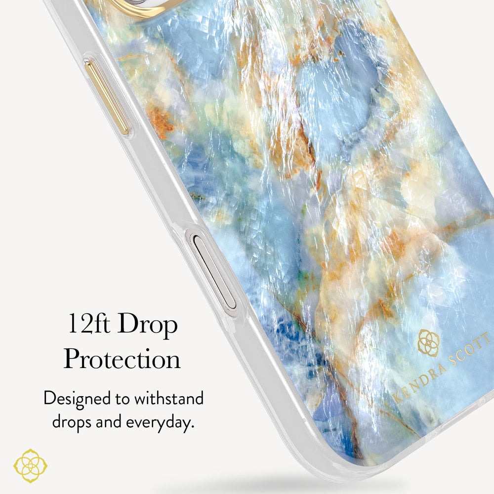 12 foot drop protection, Designed to withstand drops and everyday

#color_blue agate
