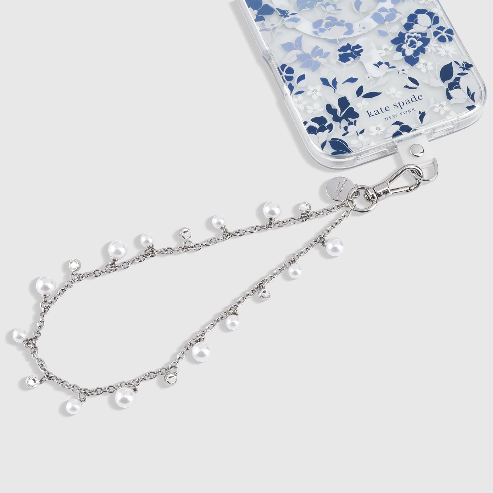 kate spade new york Dazzling Pearl Phone Charm