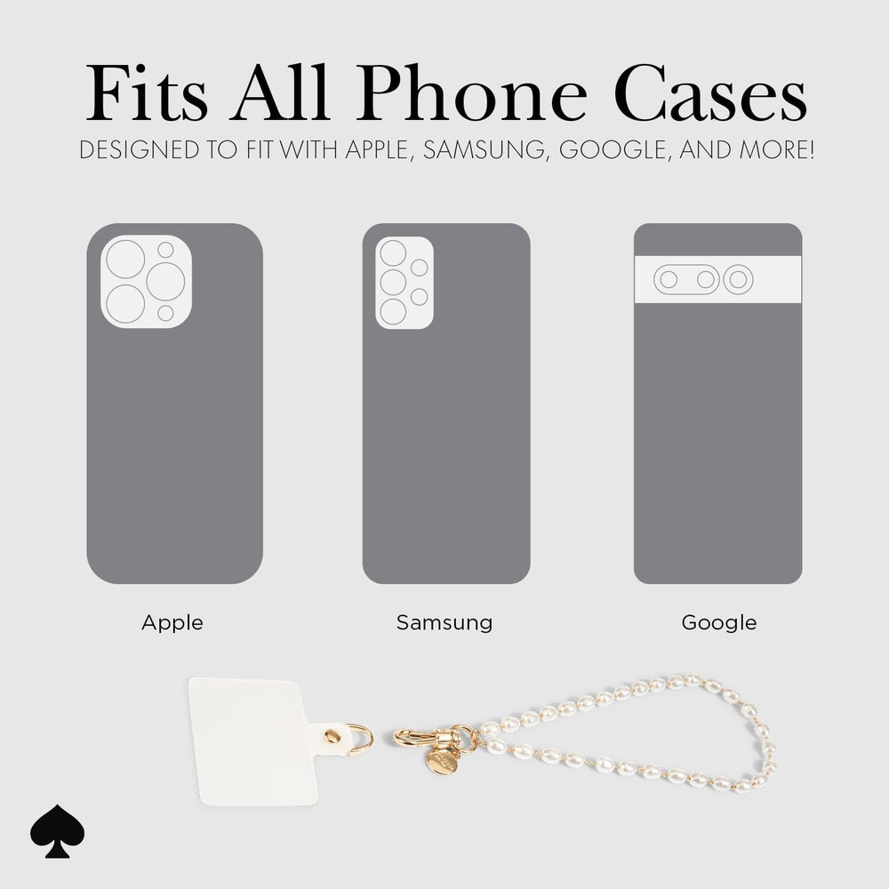 FITS ALL PHONE CASES. DESIGNED TO FIT WITH APPLE, SAMSUNG, GOOGLE AND MORE!