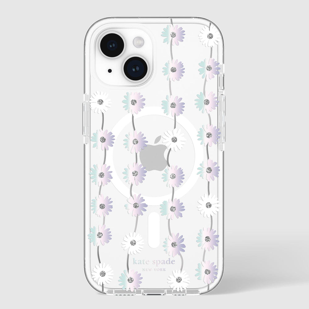 kate spade Tough Daisy Chain Iridescent MagSafe - iPhone 15 Plus