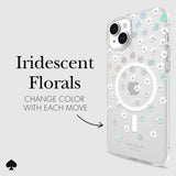 IRIDESCENT FLORALS CHANGE COLOR WITH EACH MOVE