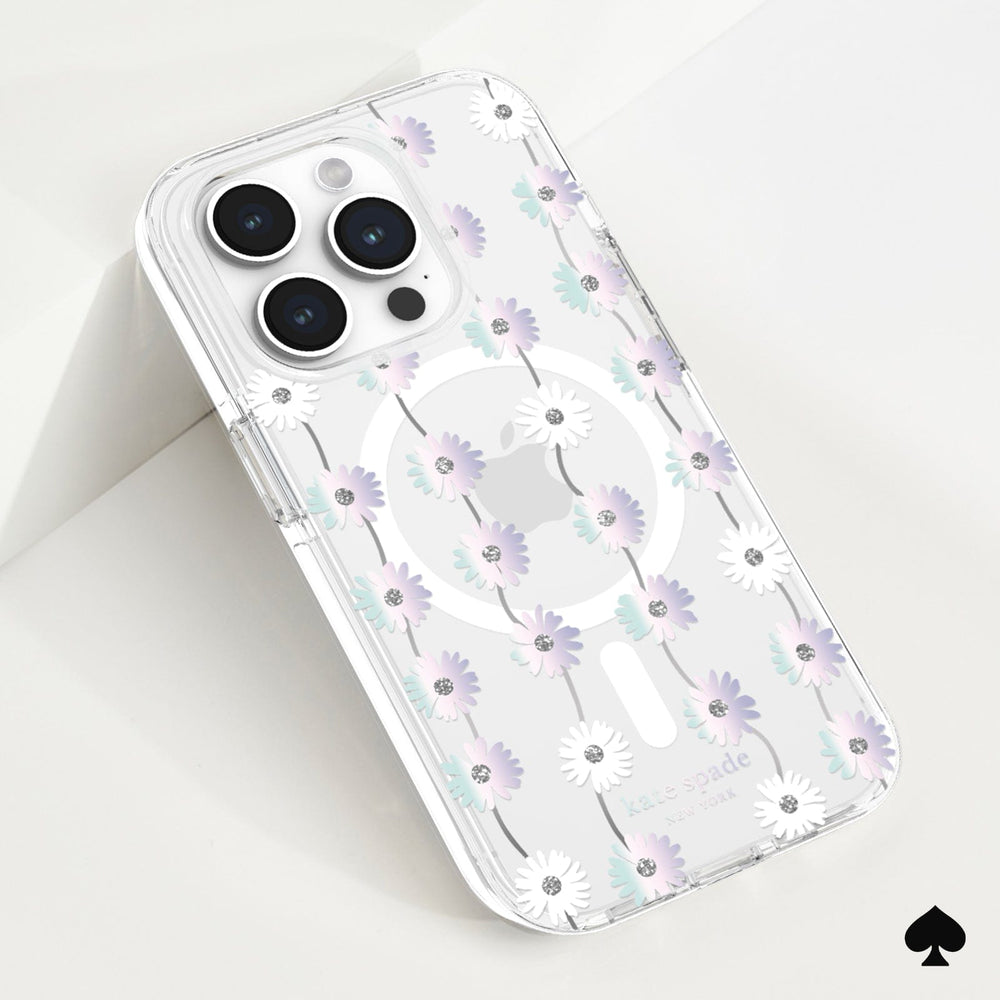 kate spade Tough Daisy Chain Iridescent MagSafe - iPhone 15 Pro