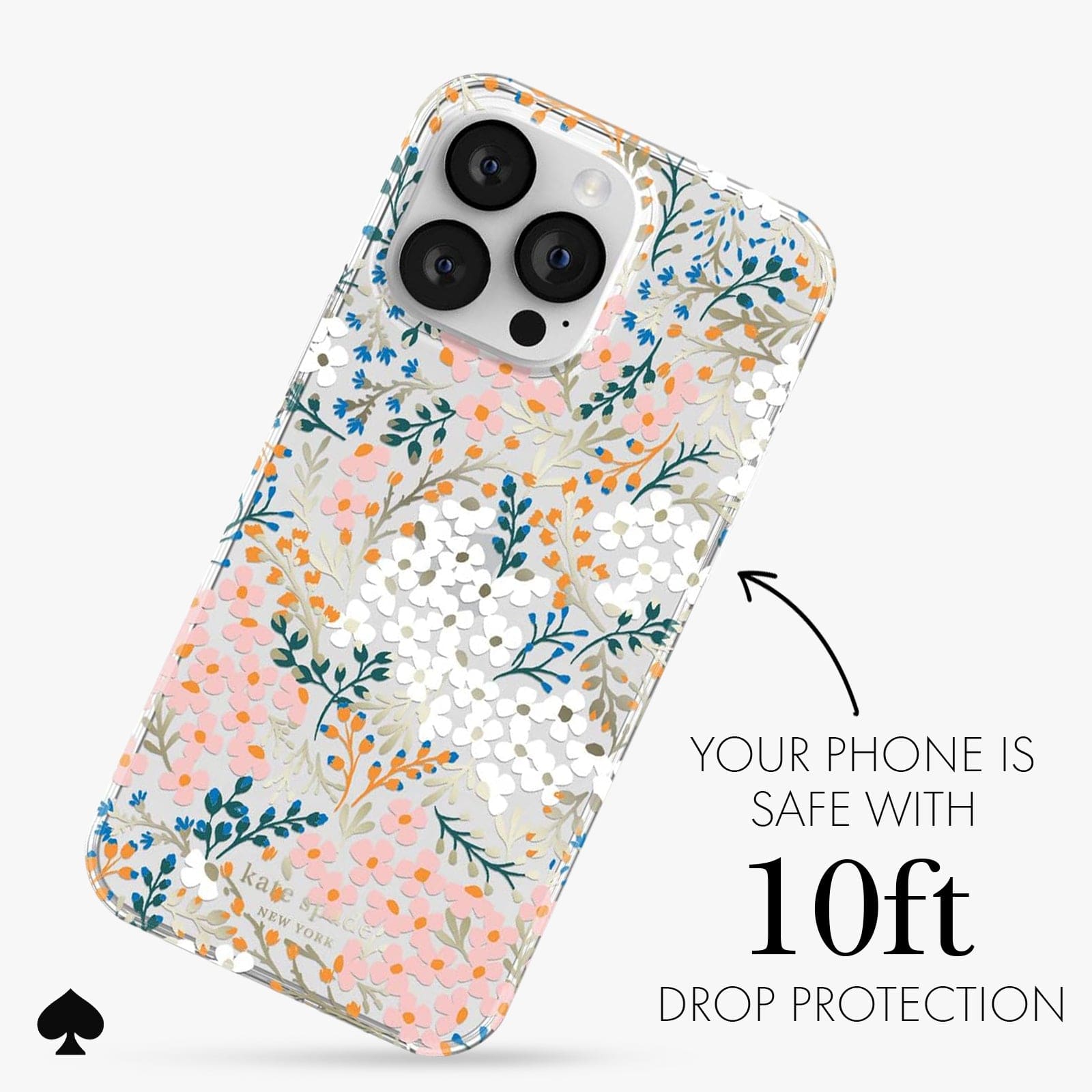 kate spade new york Multi Floral Rose - iPhone 14 Pro Max