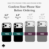 Only fits iPhone 17 Pro and iPhone 18 Pro, confirm your phone size before ordering
#color_diamond blue stripe
