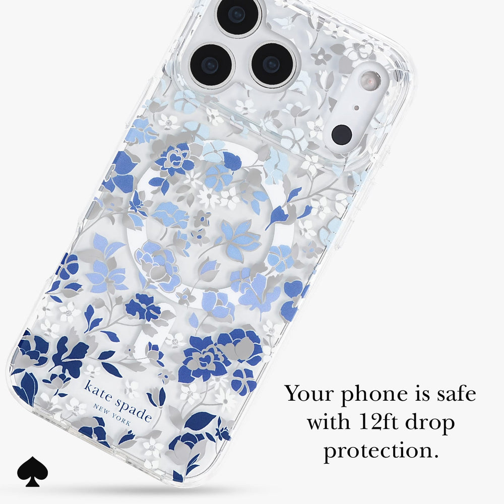 Your phone is safe with 12 foot drop protection
#color_flowerbed blue