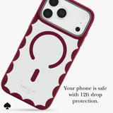 Your phone is safe with 12 foot drop protection
#color_scallop cherry glaze
