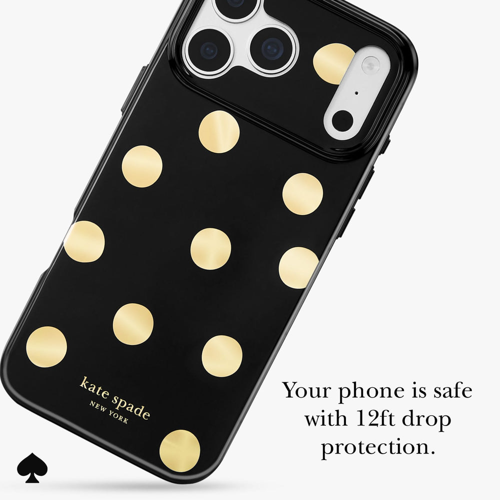 Your phone is safe with 12 foot drop protection
#color_metallic classic dot
