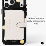 Built-in magnets make accessorizing easy
#color_metallic classic dot
