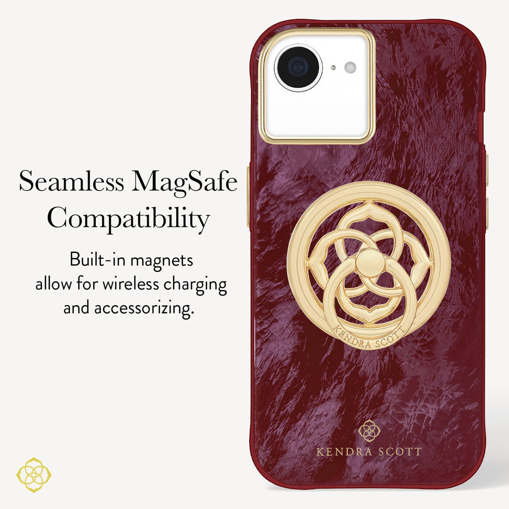 Seamless MagSafe Compatibility, BUilt-In Magnets allow for wireless charging and accessorizing