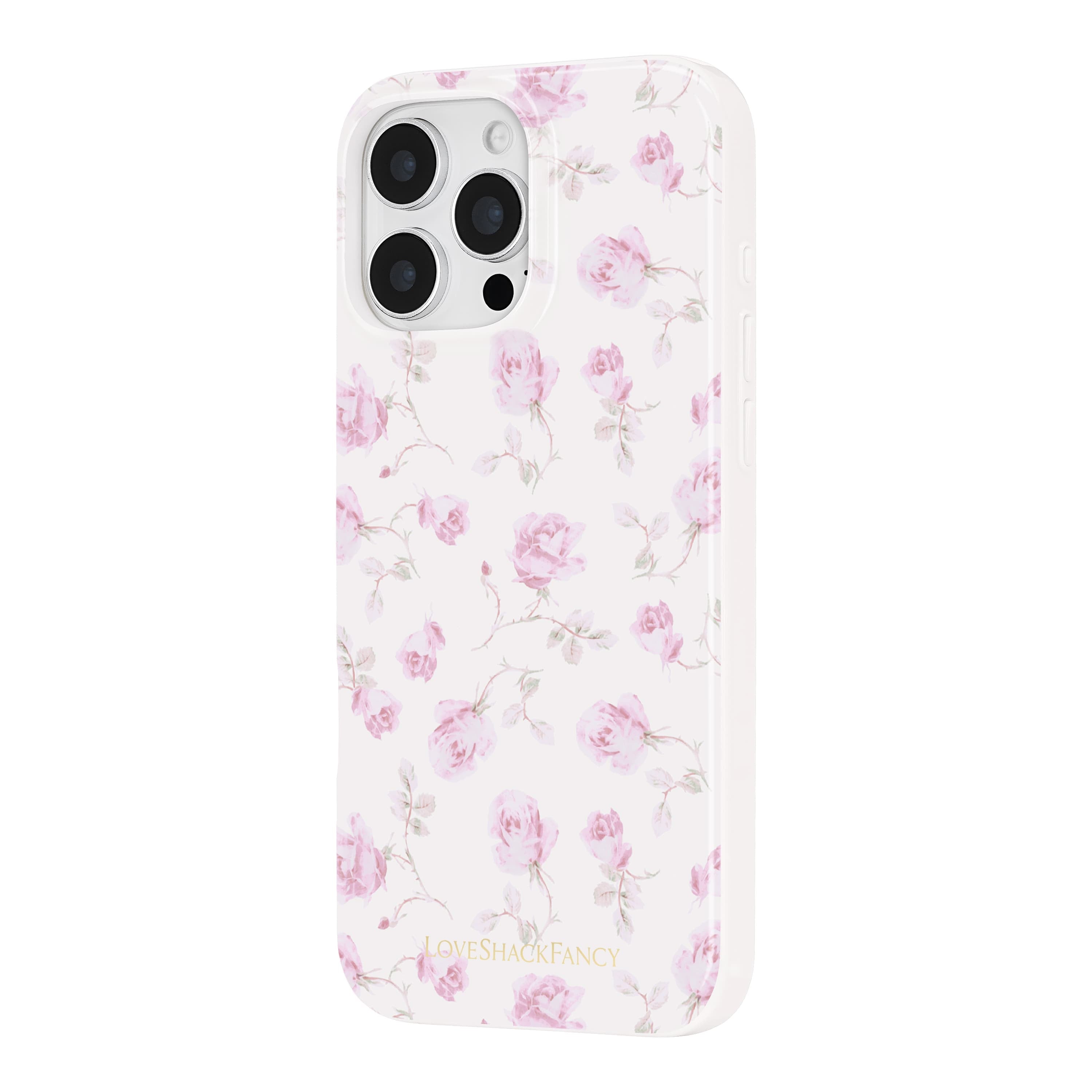 Case-Mate x LoveShackFancy Ribbon Rosa Flora MagSafe - iPhone 16 Pro M