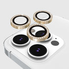 kate spade new york Camera Lens Protector Set in Stone Gold - iPhone 15 Pro / Pro Max