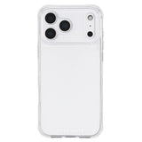 A clear, transparent protective phone case for an iPhone, shown from the back on a solid white background. The brand name 'CASE-MATE' is subtly printed in gray near the bottom.


#color_tough clear