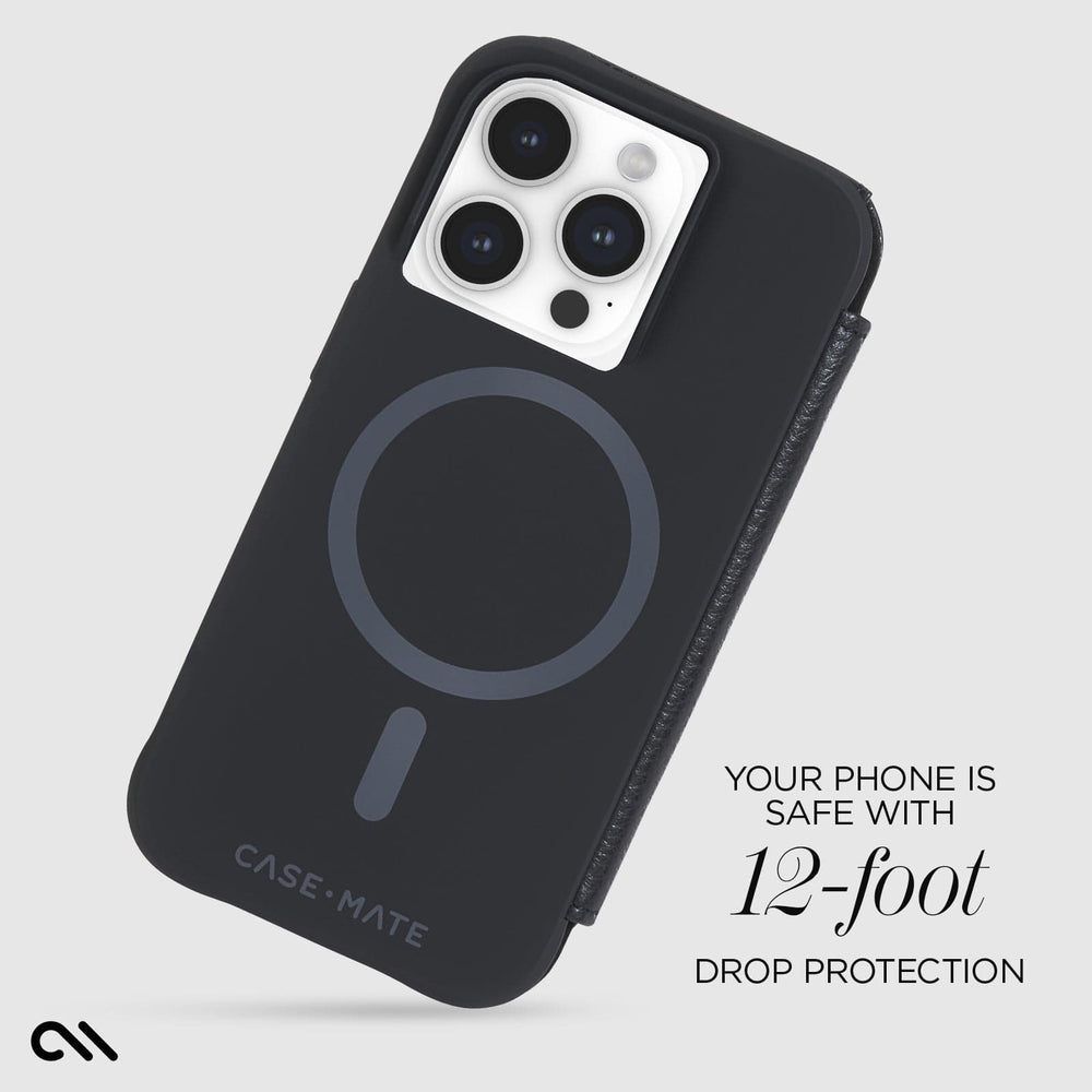 YOUR PHONE IS SAFE WITH 12-FOOT DROP PROTECTION