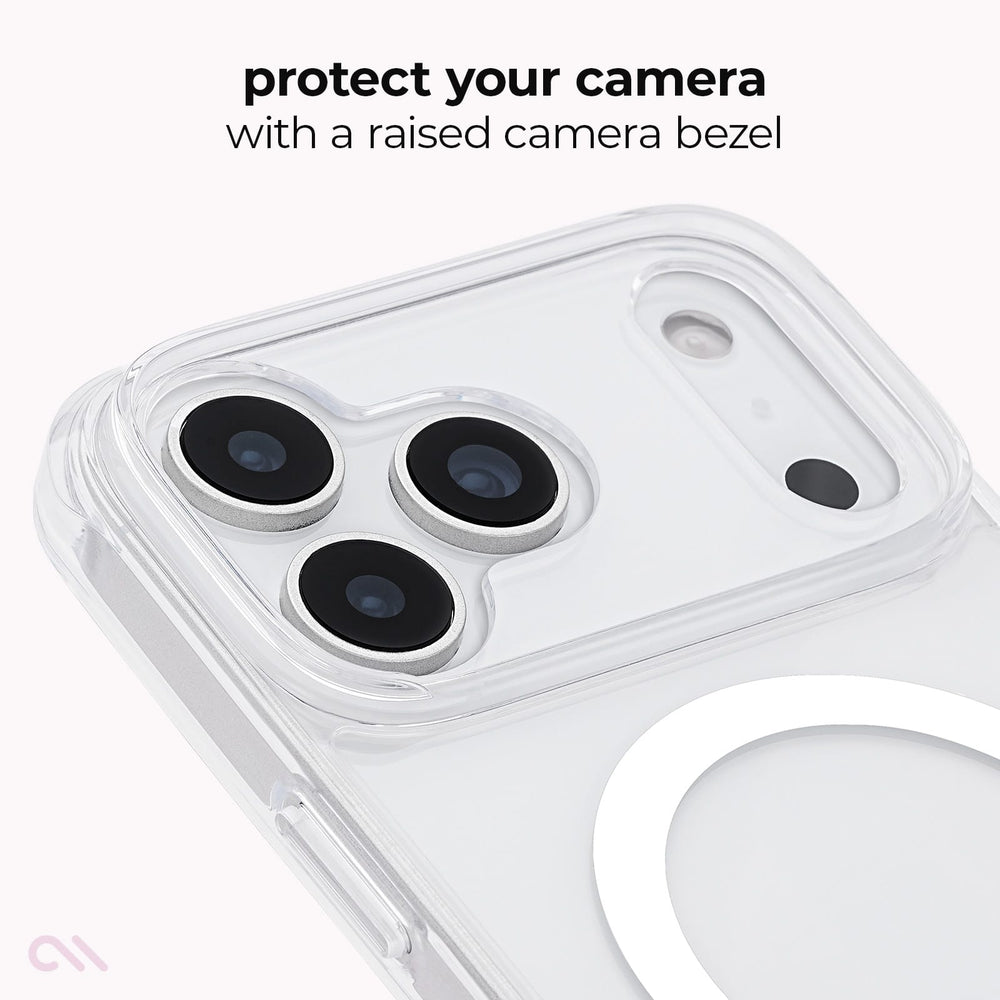 protect your camera with a raised camera bezel
#color_tough clear magsafe
