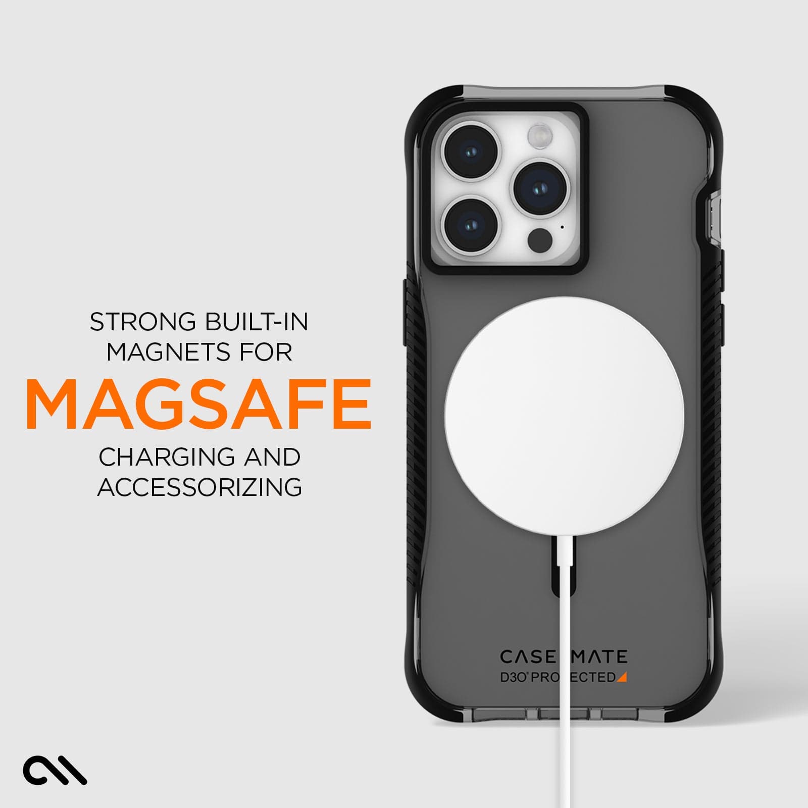 Funda Case-Mate Ultra Tough Plus iPhone 15 Pro Max MagSafe  TransparentMacStore Online