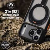 21 feet 5x military grade drop protection.
#color_vault smoke
