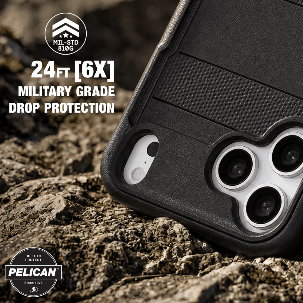 24 feet 6x military grade drop protection.
#color_voyager black
