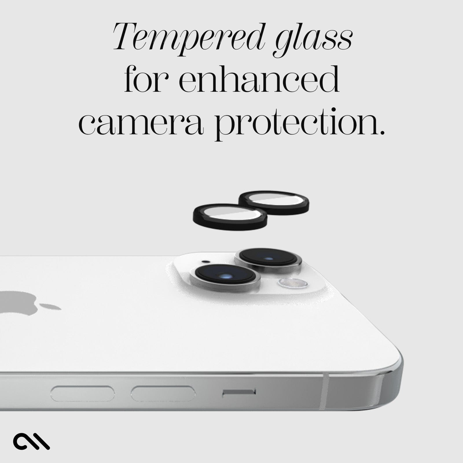 Aluminum Ring Lens Protector Black - iPhone 15 / 15 Plus