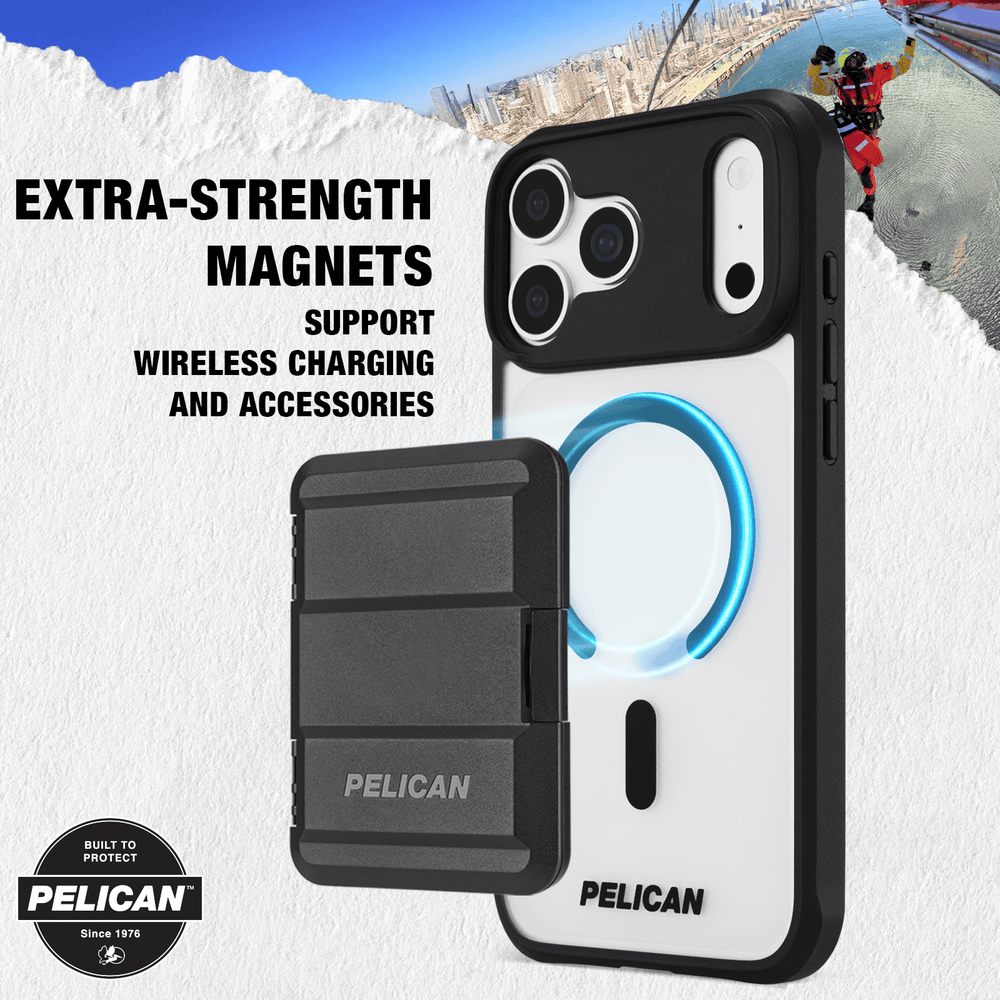 Extra-Strength Magnets, support wireless charging and accessories
#color_ranger frosted clear/black
