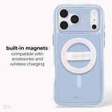 Built-in magnets compatible with accessories and wireless charging 
#color_jelly pop carolina blue

