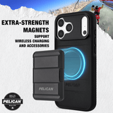 Extra-Strength Magnets, support wireless charging and accessories
#color_protector black
