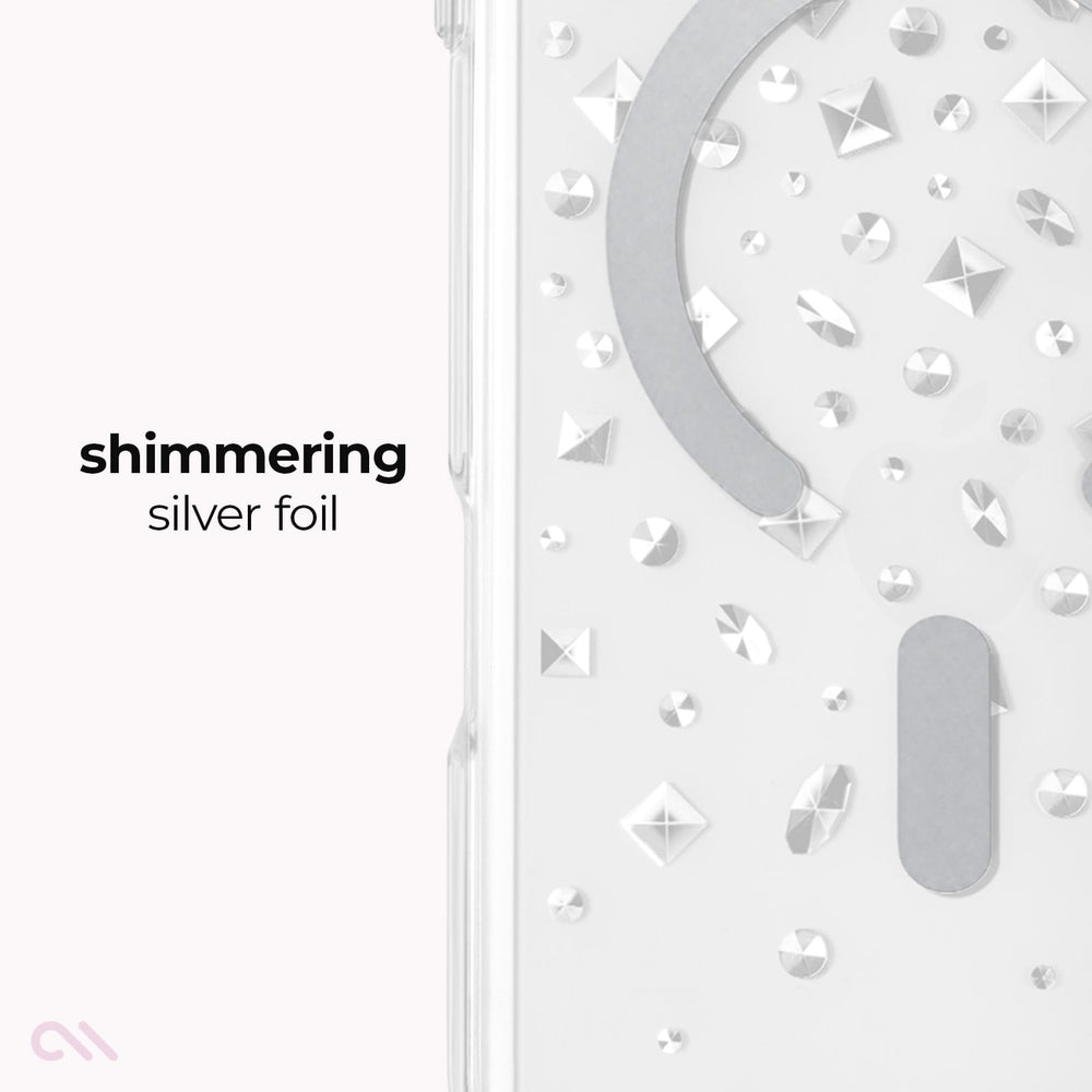 Shimmering silver foil

#color_karat crystal
