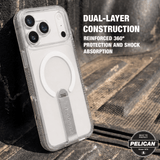 Dual-Layer Slim Construction, Reinforced 360 degree protection and shock absorption

#color_protector clear with stand