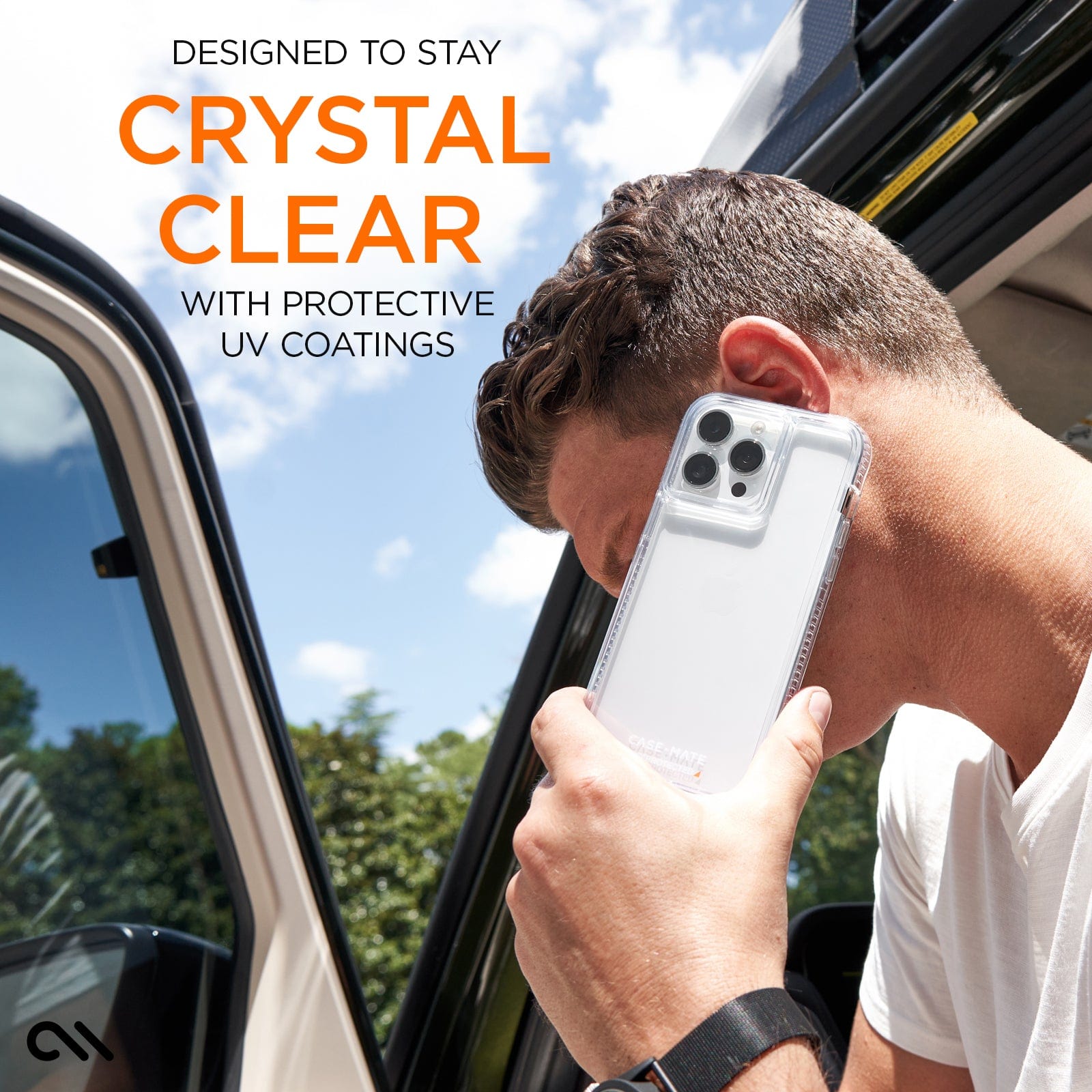 DESIGNED TO STAY CRYSTAL CLEAR WITH PROTECTIVE COATINGS