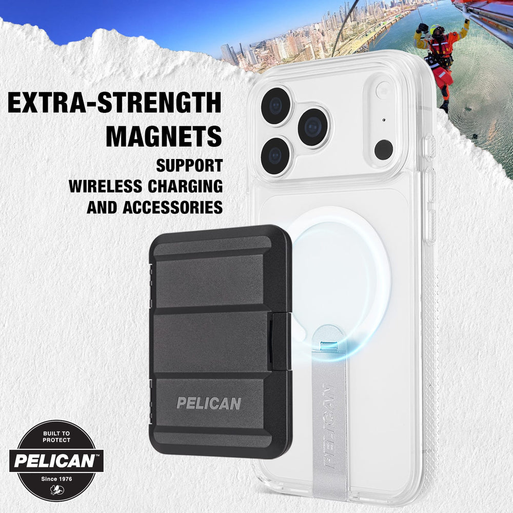 Extra-Strength Magnets, support wireless charging and accessories
#color_protector clear with stand