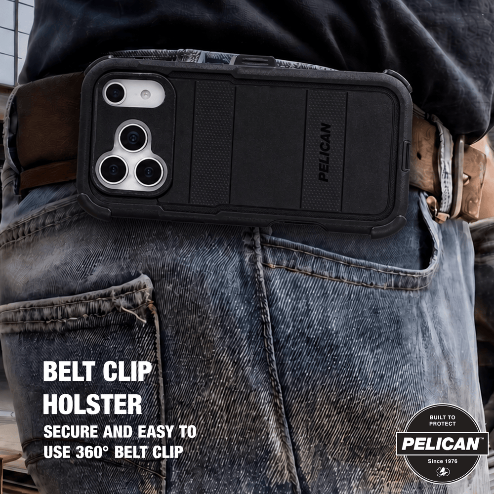 Belt clip holster secure and easy to use 360 degree belt clip
#color_voyager black
