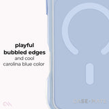 Playful bubbled edges and cool carolina blue color
#color_jelly pop carolina blue
