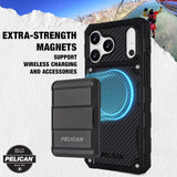 Extra-Strength Magnets, support wireless charging and accessories
#color_shield carbon
