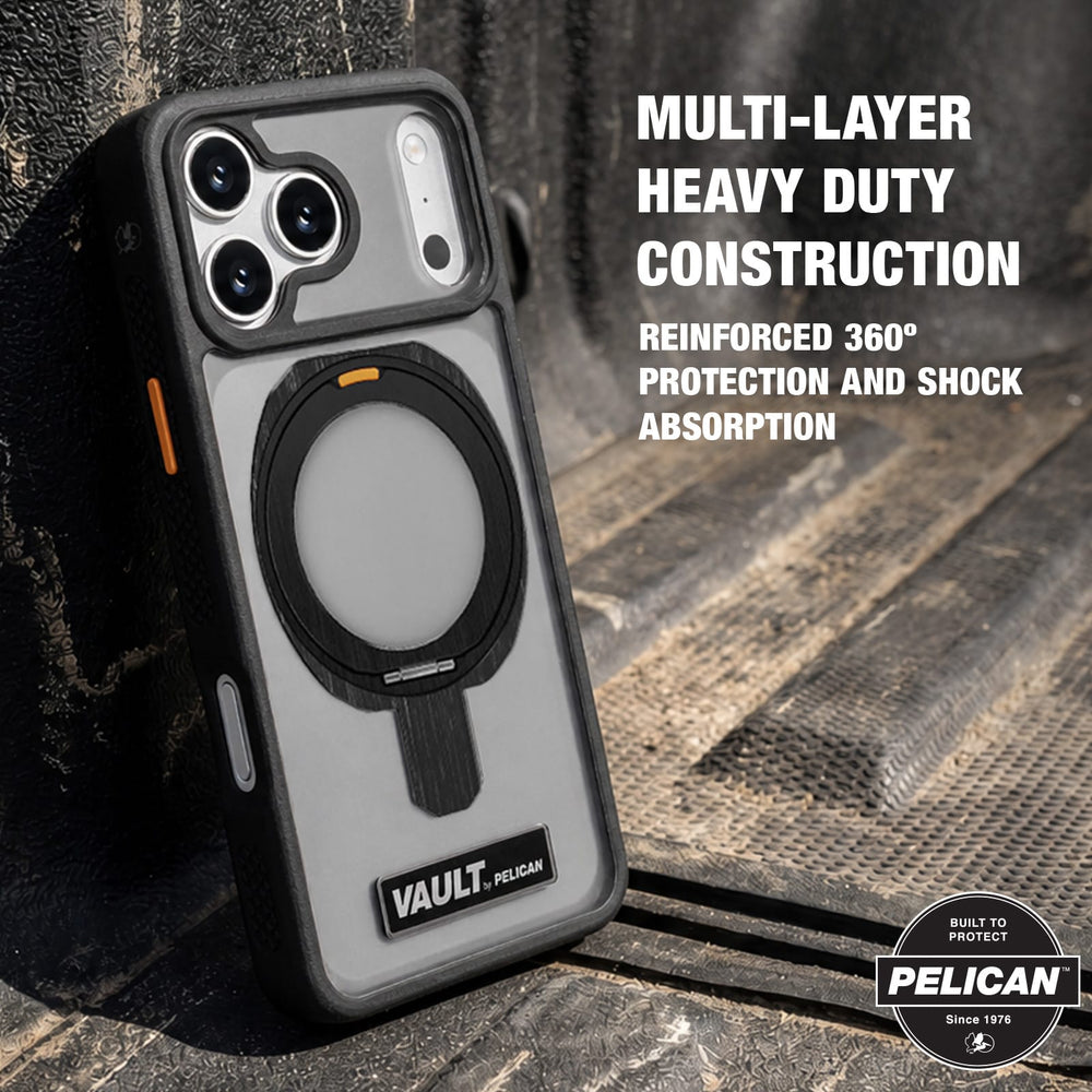Multi-Layer Heavy Duty Construction, Reinforced 360 degree protection and shock absorption 

#color_vault smoke
