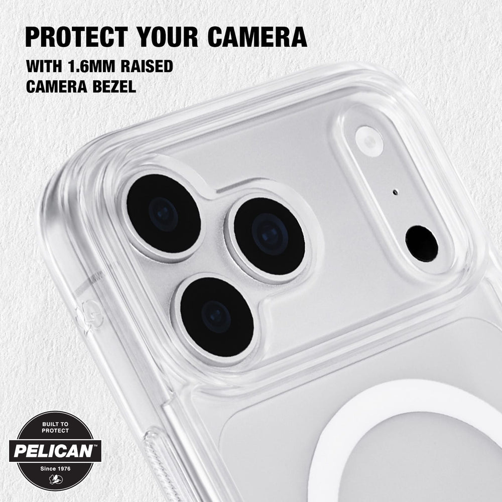 PROTECT YOUR CAMERA WITH 1.6MM RAISED CAMERA BEZEL

#color_protector clear