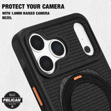 PROTECT YOUR CAMERA WITH 1.6MM RAISED CAMERA BEZEL
#color_vault black ripstop
