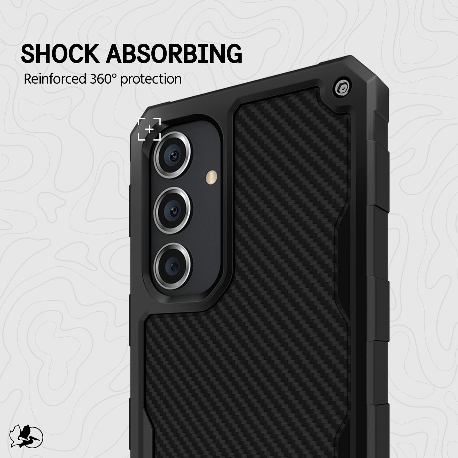 SHOCK ABSORBING REINFORCED 360 DEGREE PROTECTION